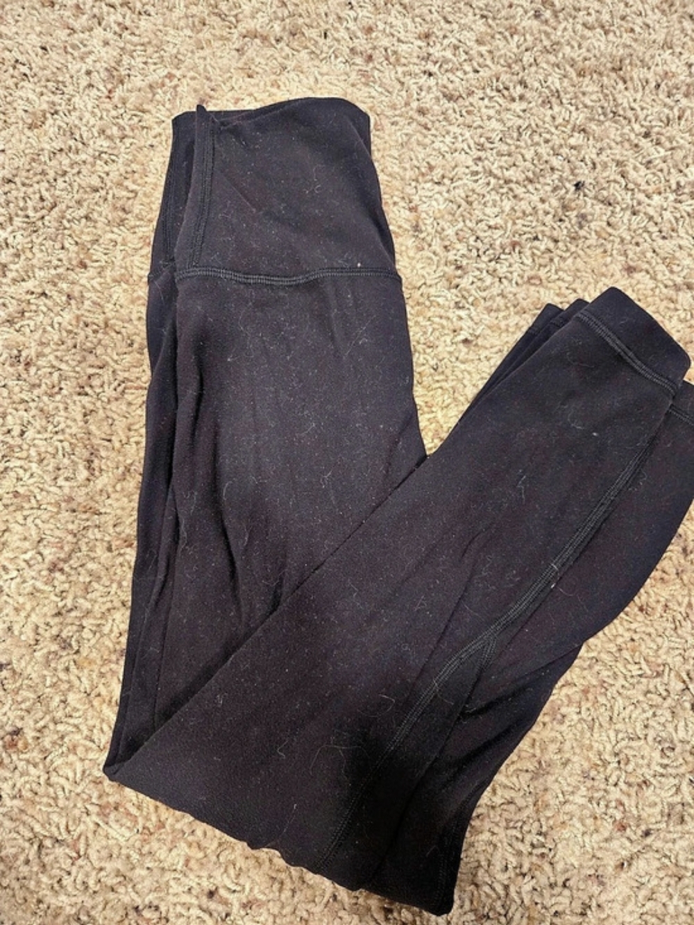 lululemon Align Pant High-Rise 25 Black Leggings Size 2